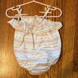 Dylan & Abby Baby Girl Summer Ruffle Jumper